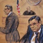 El-abogado-Jeffrey-Lichtman-i-el-juez-Brian-Cogan-c-y-el-narcotraficante-mexicano-Joaquín-El-Chapo-Guzmán-d.-EFE