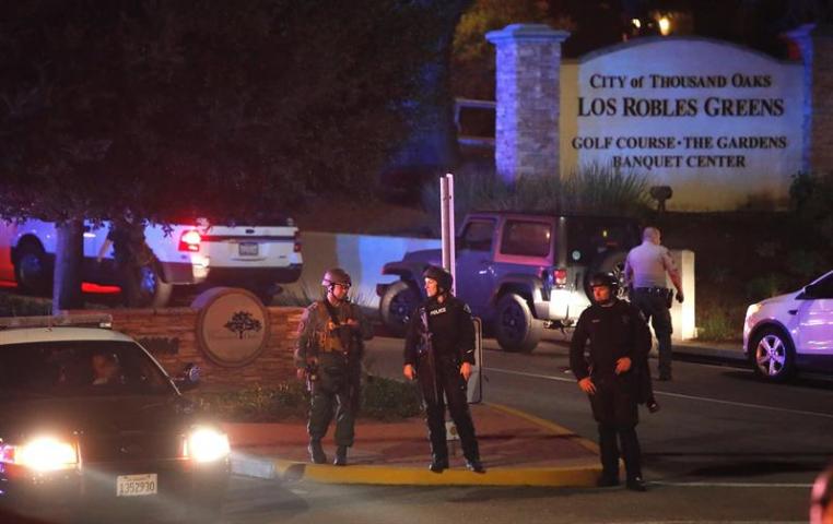 Al menos trece muertos, incluido un policía, en tiroteo en bar de California