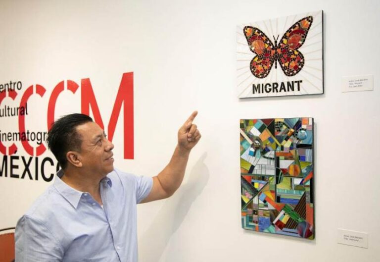 Inauguran en Los Ángeles exhibición ImmiArt, reflejo del movimiento migrante