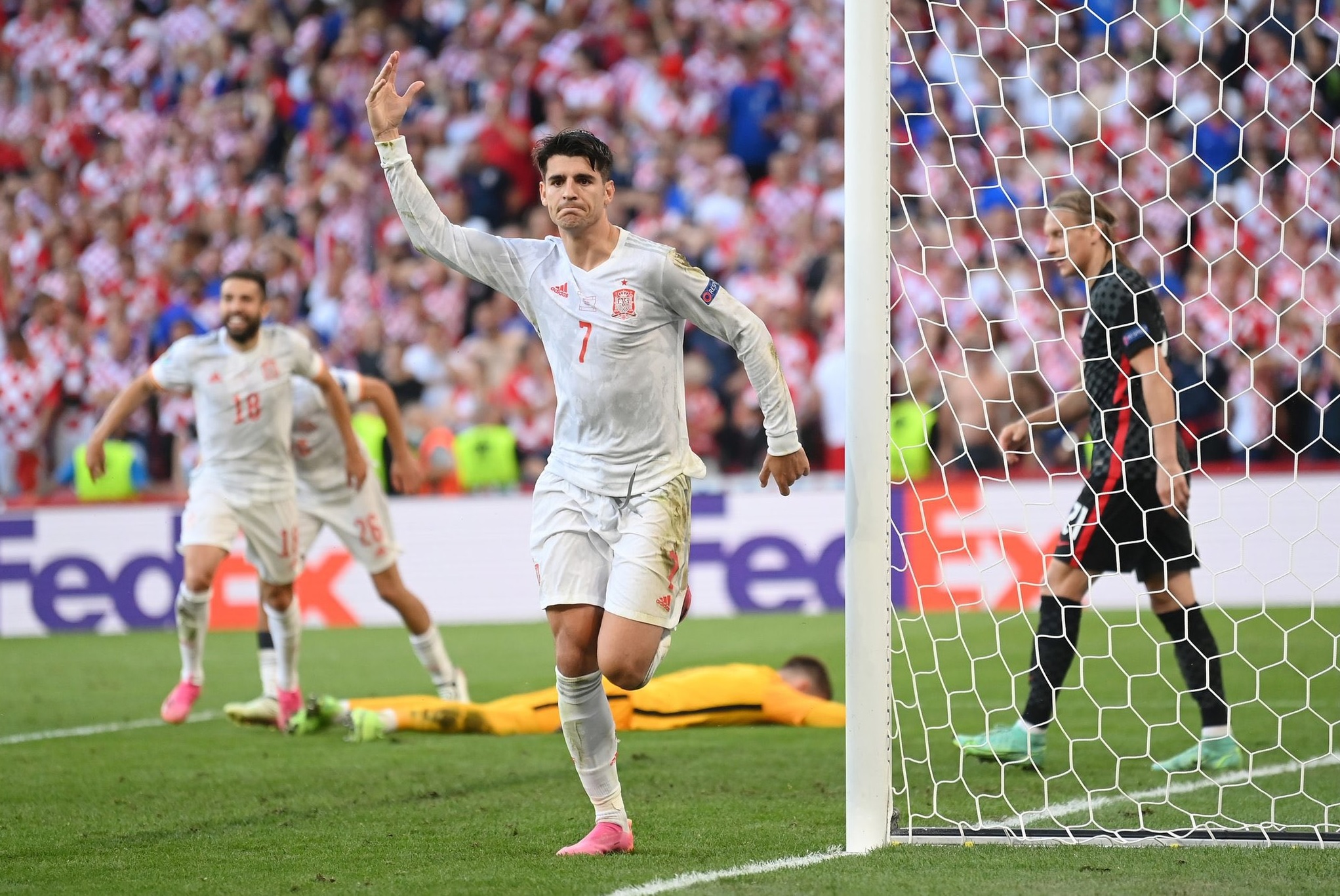 Liberación y récord de Morata