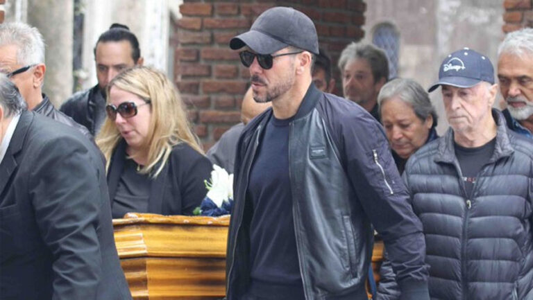 ‘Cholo’ Simeone despide los restos de su padre en Buenos Aires