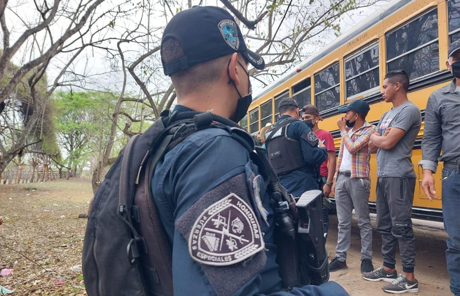 Este año se han detenido a 122 presuntos traficantes de migrantes en el oriente de Honduras