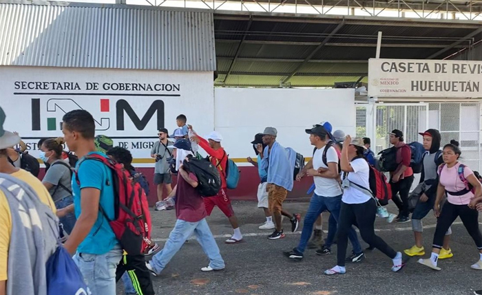 Más de 115 mil migrantes interceptados en México en lo que va de 2022
