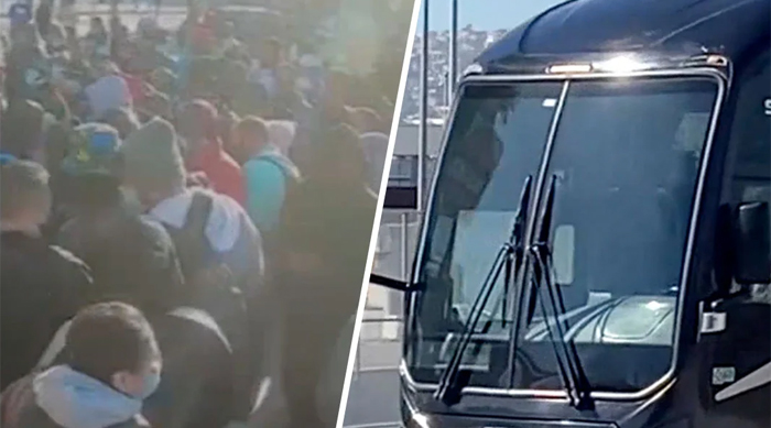 Llega a Washington un autobús con demandantes de asilo fletado por Texas