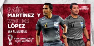 Said Martínez y Walter López, los réferis hondureños que estarán en Qatar 2022