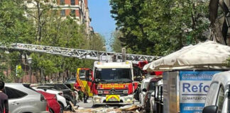 18 heridos y dos desaparecidos por la explosión de un edificio en Madrid