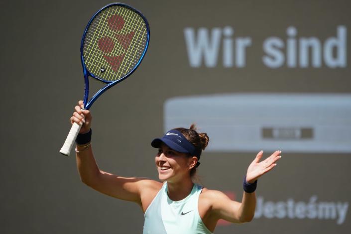 La campeona olímpica Belinda Bencic, primera finalista en Berlín