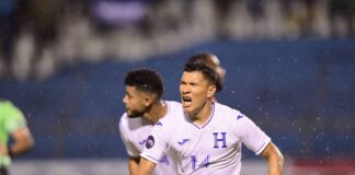 2-1. Honduras gana en casa a Canadá y pone un pie en la Copa Oro
