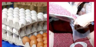 Cartón de huevo y medida de frijoles sobrepasa barrera de los L.100 en capital hondureña