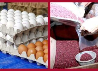 Cartón de huevo y medida de frijoles sobrepasa barrera de los L.100 en capital hondureña