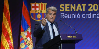 Laporta: «Mientras yo sea presidente, el Barça seguirá siendo de los socios»