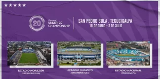 Premundial Sub’20 se inicia el sábado en Honduras con 16 países de Concacaf