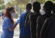 Mueren cinco emigrantes en los enfrentamientos con los agentes marroquíes