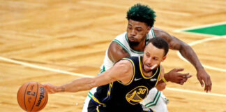 97-107. Steph Curry promete batalla