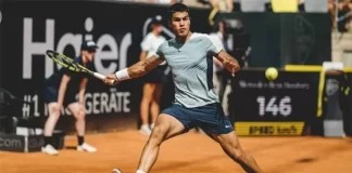 Alcaraz alcanza la final de Hamburgo y el número 5 del mundo