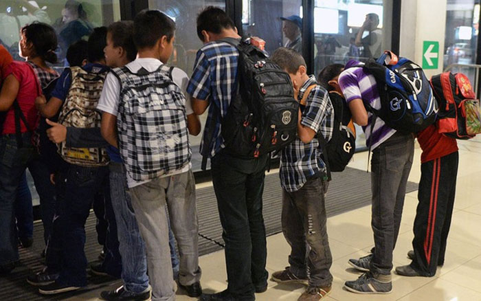 Deportaciones de niñez centroamericana desde EEUU se disparan un 10.400 %