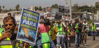 Migrantes en situación de calle en Tijuana piden ayuda de gobierno mexicano