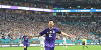 3-0. Con doblete de Messi Argentina rubrica goleada ante Honduras
