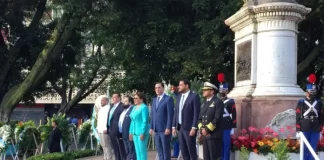 Inicia celebración del 201 aniversario de independencia de Honduras
