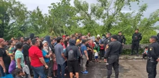 Casi 400 migrantes buscan ingresar a Guatemala procedentes de Honduras