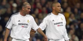 Ronaldo: «Zidane es el mejor futbolista con el que he jugado en mi carrera»