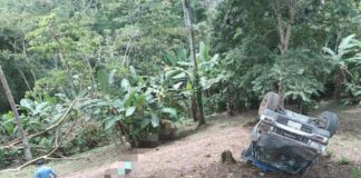 Mueren cuatro migrantes en accidente vehicular en oriente de Honduras