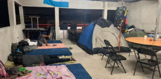 Movimiento de iglesia evangélica habilita albergue para migrantes en la capital hondureña