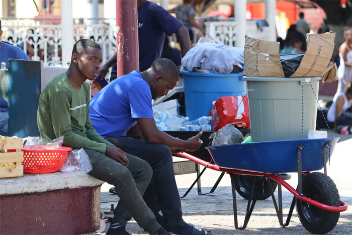 Los migrantes de Haití crean su propia economía en la frontera sur de México