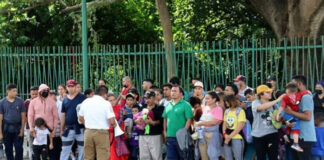 La Guardia Nacional mexicana desarticula caravana migrante en la frontera sur