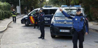 Un herido por un artefacto explosivo en la Embajada de Ucrania en Madrid