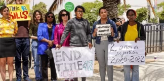 Hondureños seguirán varados en la frontera tras futuro incierto del fin del Título 42