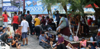 Flujo de migrantes crece 40 % en la frontera sur de México rumbo a fin de año