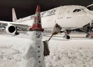 Unos 1,800 vuelos cancelados por el temporal en EEUU