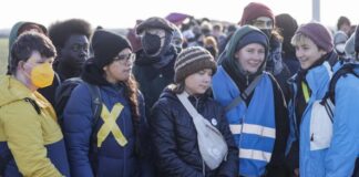 La Policía alemana desaloja a Thunberg de una protesta contra una mina de lignito