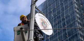 Celebran el retorno de medallones de países latinoamericanos a Nueva York