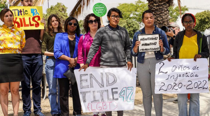 Gobierno de Biden planea levantar el Título 42 a inicios de mayo