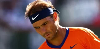 Nadal confirma su baja en Indian Wells y también en Miami