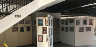 Todo listo para la inauguración de la exposición del Bicentenario de América en São José SC, Brasil