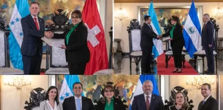 Cuatro nuevos embajadores presentas cartas credenciales ante presidenta Castro