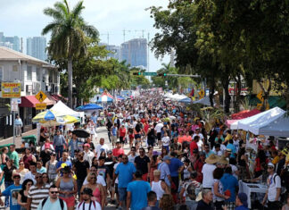 El Carnaval de la Calle Ocho de Miami vuelve a mostrar su ritmo latino