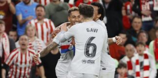 0-1. El Barça gana con un gol de Raphinha y un tanto anulado a Williams en el 87′