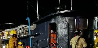 Trasladarán a México a 3 militares quemados en explosión de buque