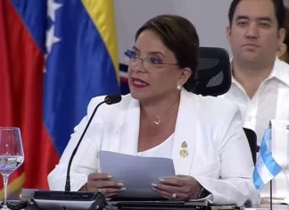 Xiomara Castro exige fin de bloqueos económicos a Cuba, Nicaragua y Venezuela