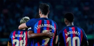 El Barcelona cumple ante el colista camino del título