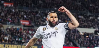 Benzema, 352 goles con Real Madrid y cuarto artillero en historia de LaLiga