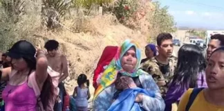 Centenar de migrantes escapan de centro migratorio en sureste de México