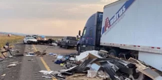 Al menos 6 muertos en accidente múltiple en EEUU por una tormenta de arena