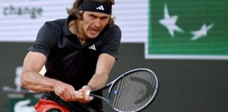 Zverev alcanza por quinta vez los cuartos de final en Roland Garros