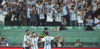2-0. Pekín, testigo del gol más rápido de Messi
