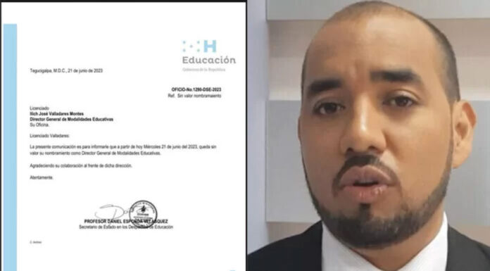 Ministro Sponda destituye a funcionario que prohibió orar en las escuelas